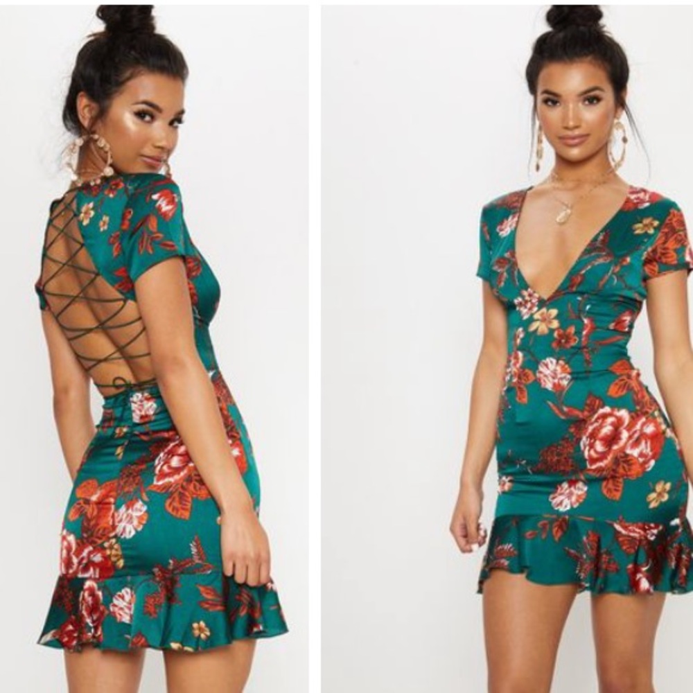 Satin dress
